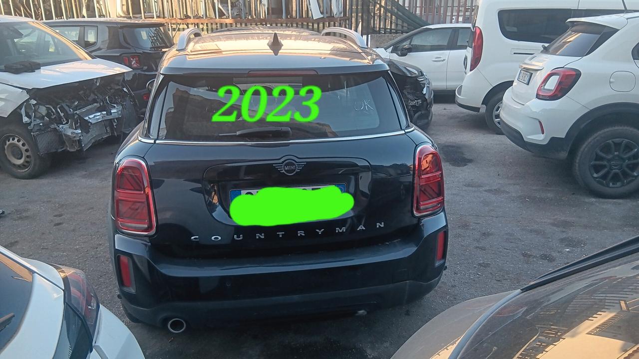 Mini Cooper Countryman incidentata sinistrata mondialcars km 3500
