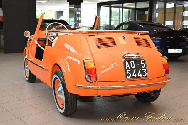 FIAT 500 F110 SPIAGGINA TOTALMENTE RESTAURATA TARGHE ORIGIN