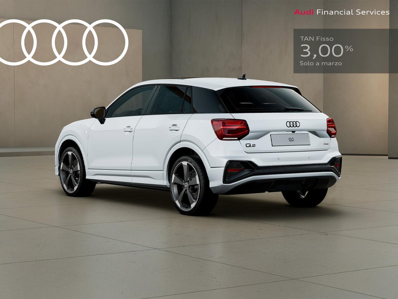 Audi Q2 40 2.0 tfsi identity black quattro s-tronic