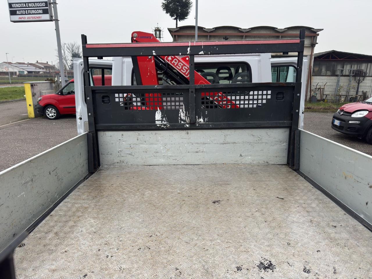 Fiat Ducato MAXI 2.3 MJT 130CV CASSONE GRU FASSI DOPPIA CABINA