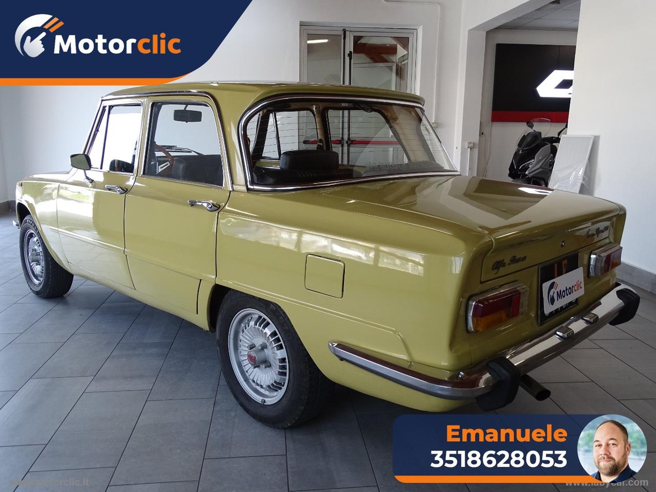 ALFA ROMEO GIULIA SUPER 1.3 NUOVA SUPER CONSERVATA