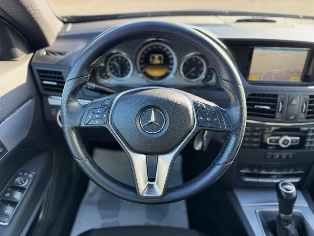 MERCEDES-BENZ E 250 CDI CABRIO BlueEFFICIENCY SPORT *MANUALE*