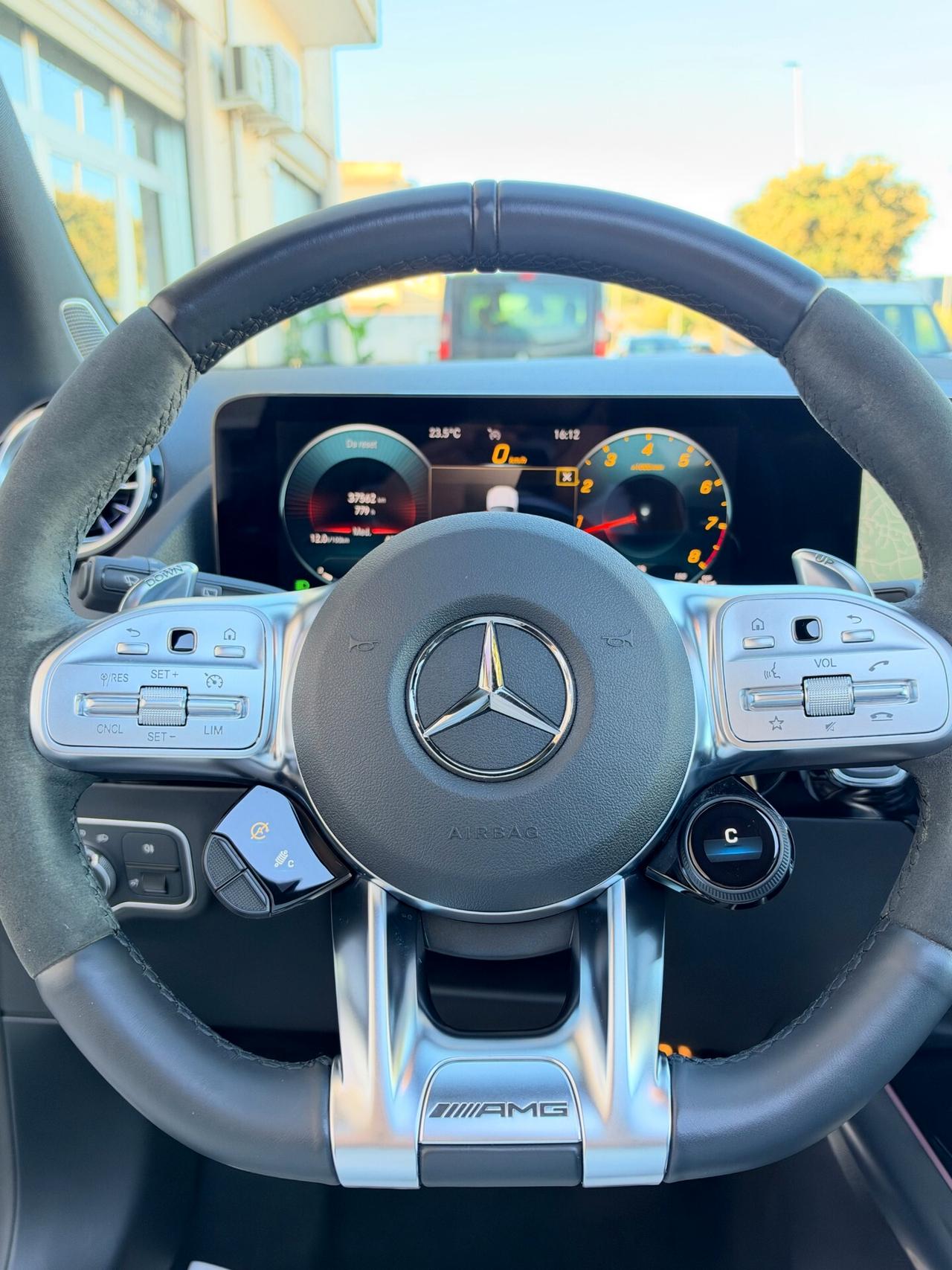 Mercedes-benz GLA 45 AMG S 4matic TURBO con TETTO APRIBILE,AMG PERFOMANCE,LUCI SOFFUSE,INTERNI IN PELLE AMG,VOLANTE AM