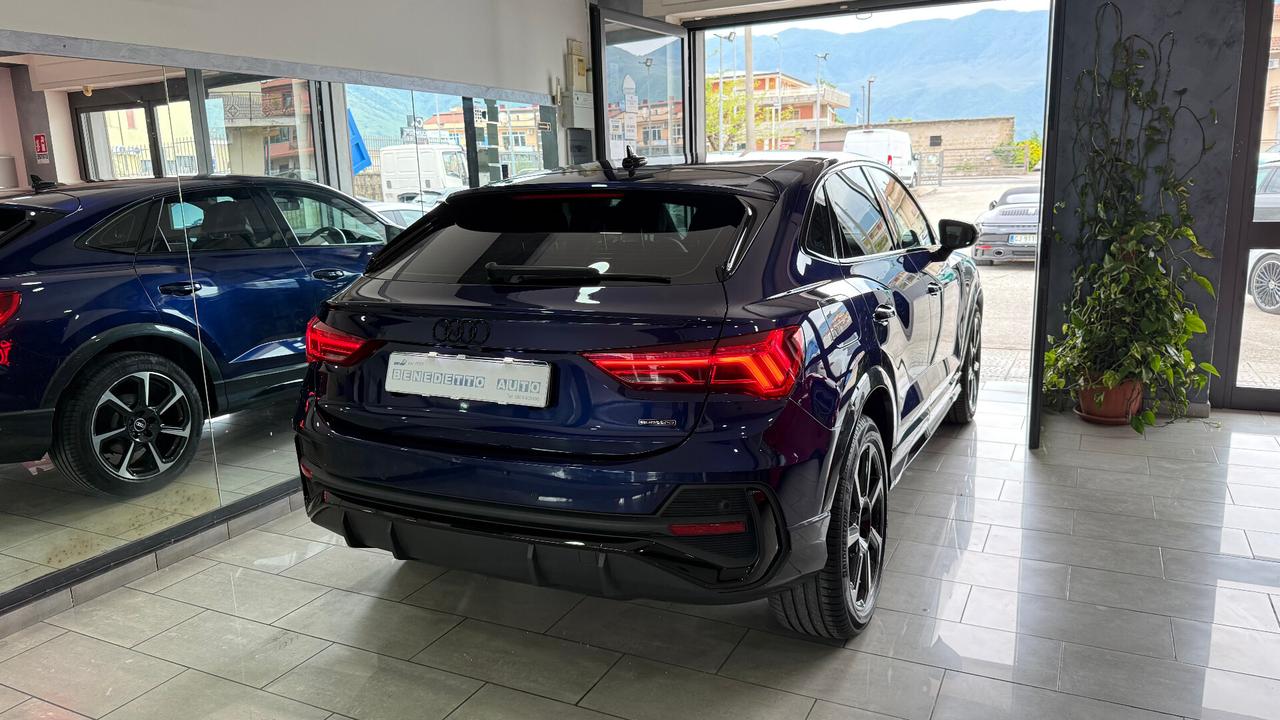 AUDI Q3 SPORTBACK 2.0 TDI QUATTRO S LINE S TRONIC IDENTITY BLACK
