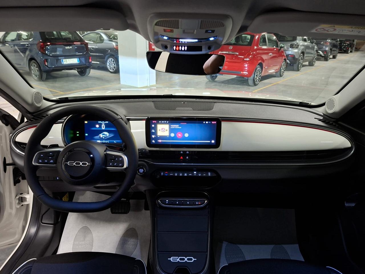 Fiat 600 1200 Turbo mhev Hybrid Icon DCT Km.0