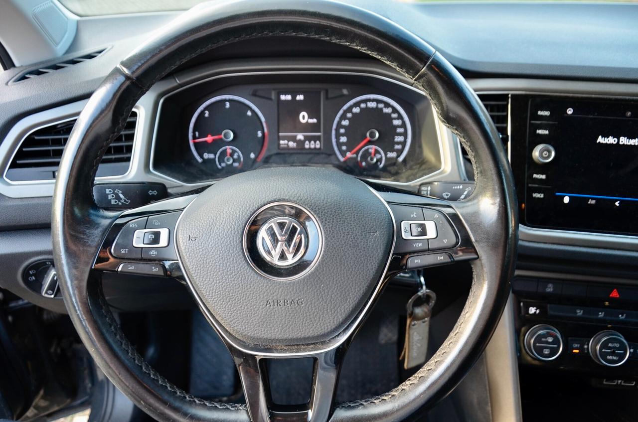 VOLKSWAGEN T-ROC 1.6 TDI ADVANCED 115cv, UFF ITALIANA, EURO 6D, NAVI, APPLE ANDROID, PERMUTE