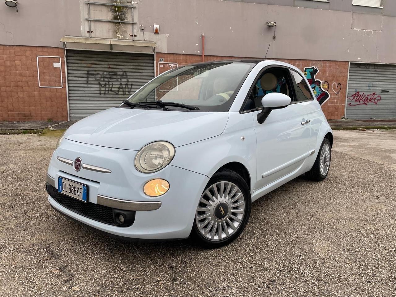 Fiat 500 SuperFull 1.2Benz Lounge Perfett km170mila