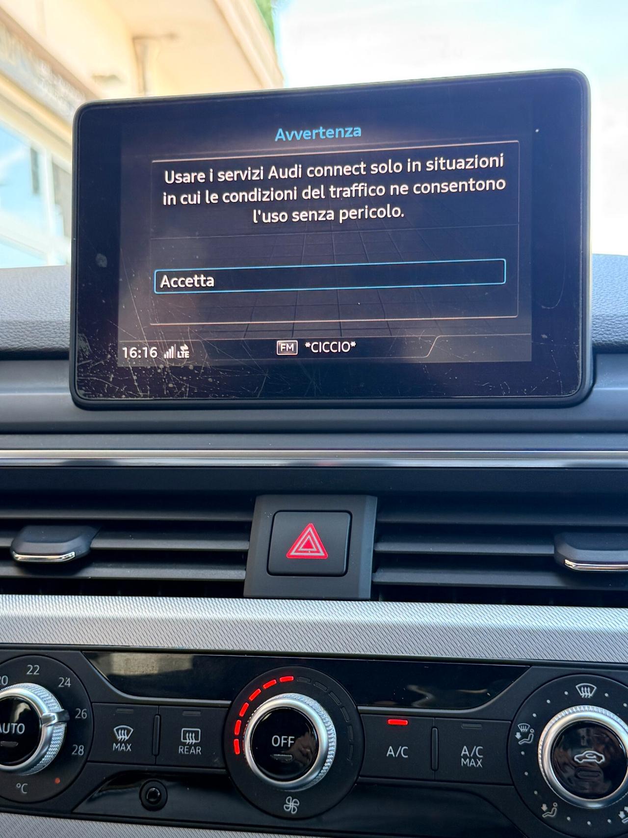 Audi A4 2.0 TDI Business 122cv s-tronic NAVI,BLUETOOTH,TELEFONO,LED,KM CERTIFICATI,UNI PROP.