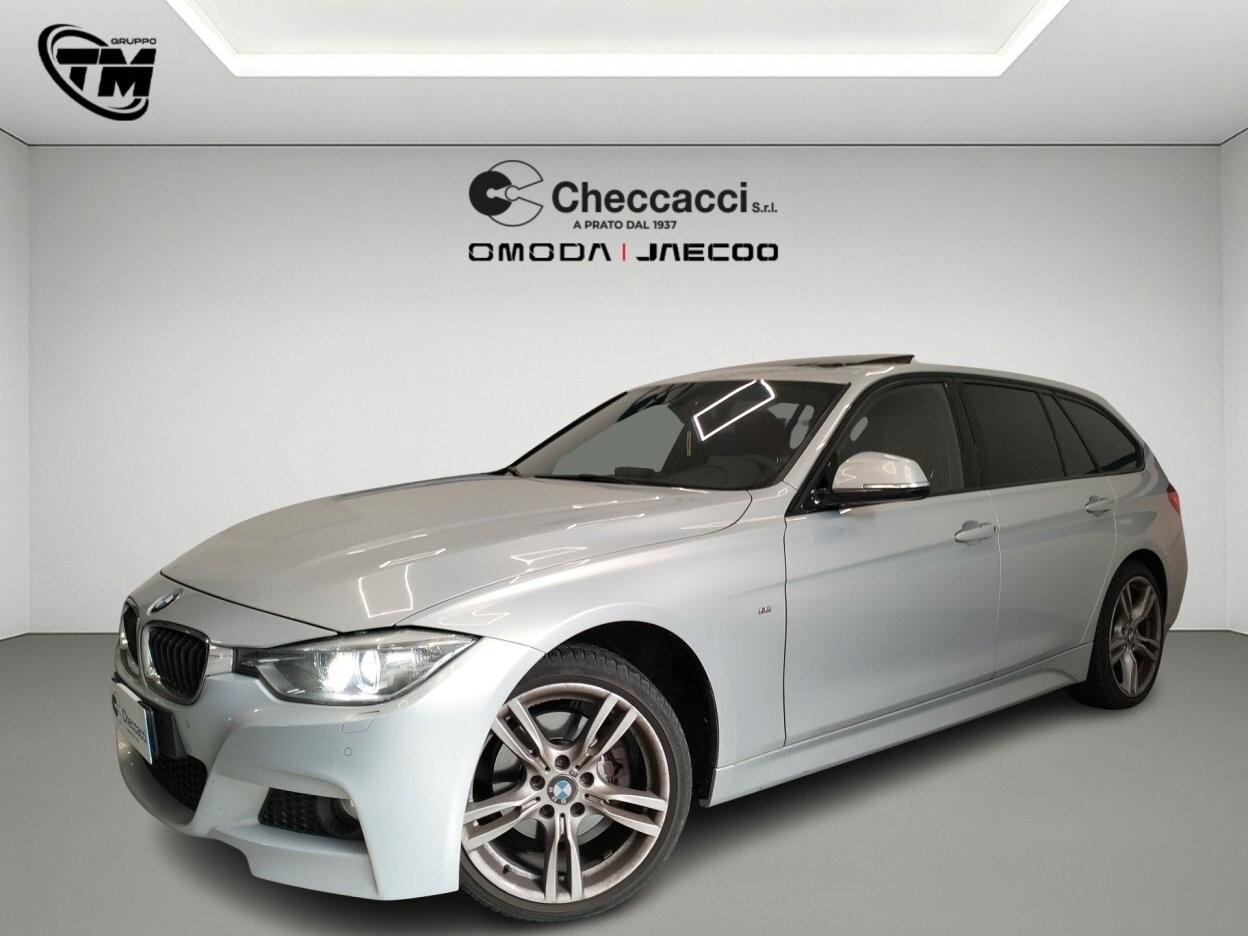 BMW 320 d xdrive Msport * TETTO APRIB. * PELLE ROSSA *