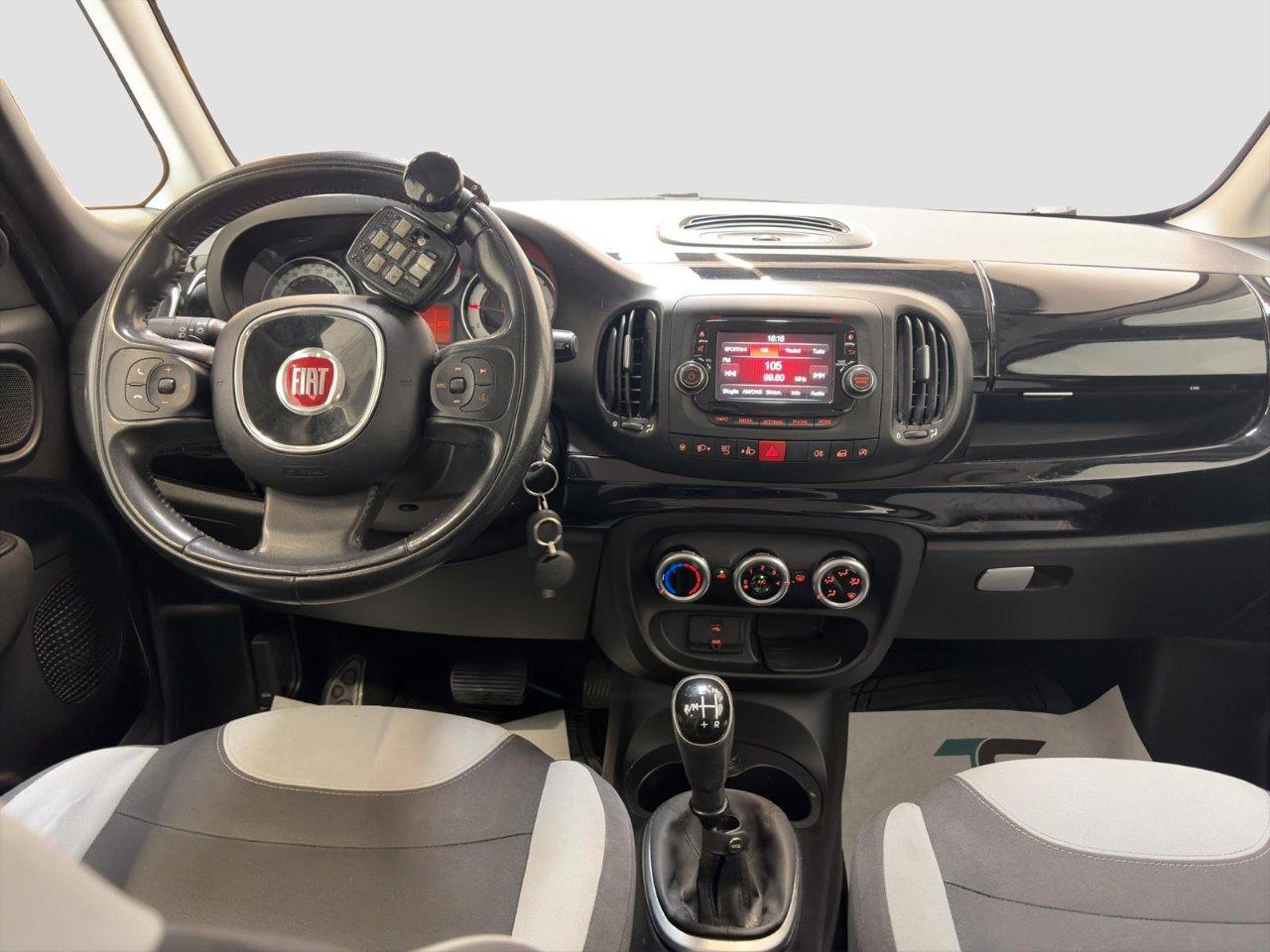 Fiat 500 L 500L 1.3 mjt85cv dualogic* DISPOSITIVO AL VOLANTE DISABILI *