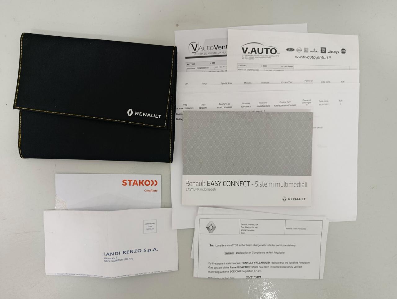 Renault Captur TCe 100 CV GPL FAP Intens