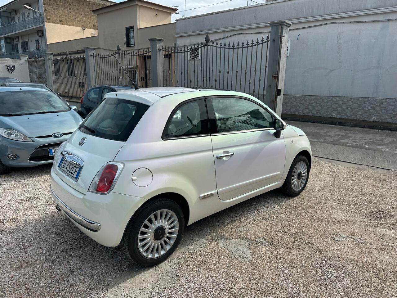 Fiat 500 1.2 Lounge 2010 Perlato Km 115.000