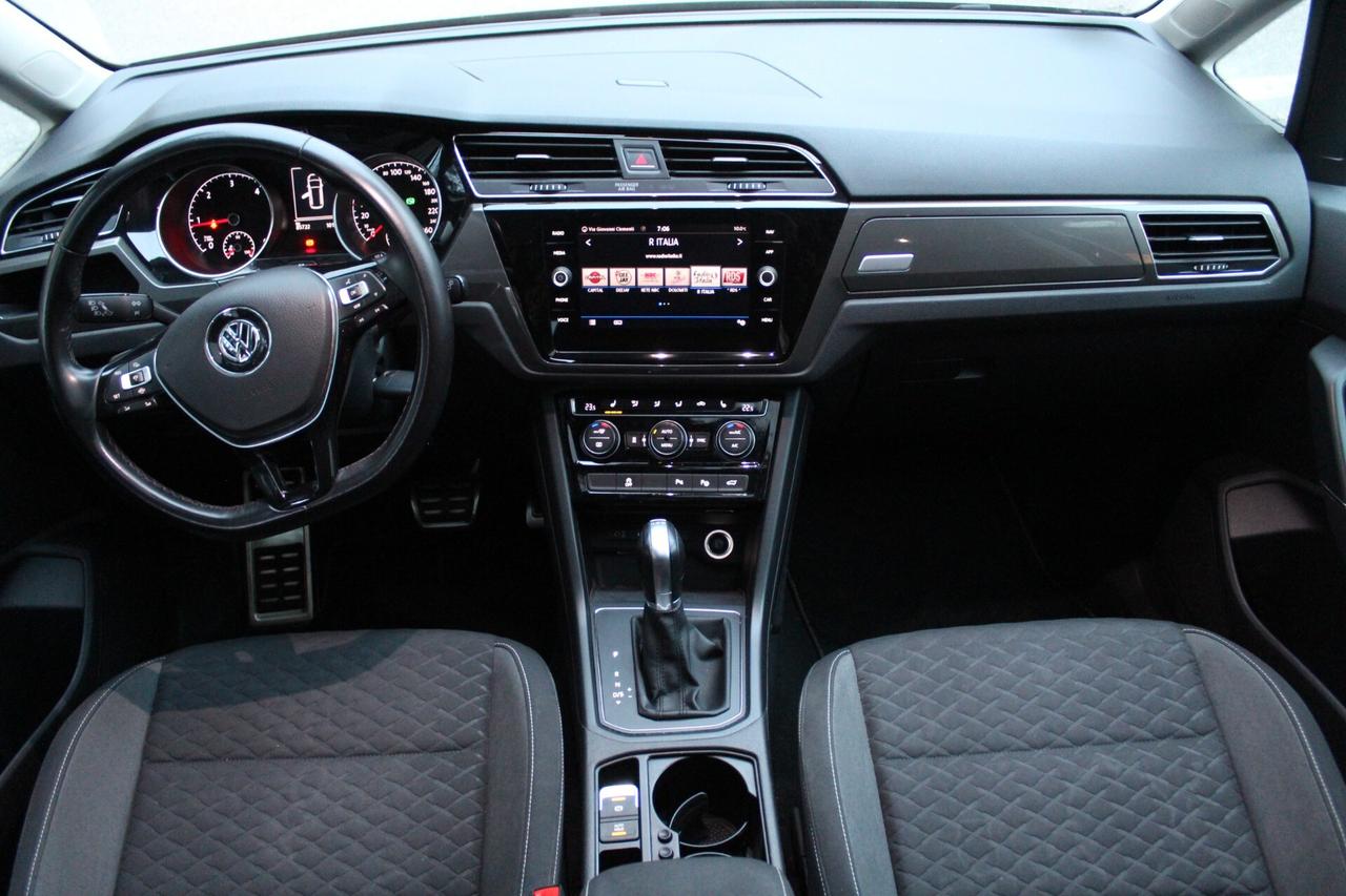 VW Touran 1.6 TDI 115 CV SCR DSG Highline 7 posti