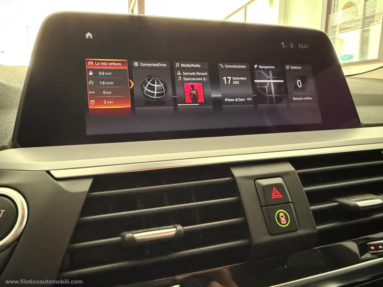 BMW X3 xDrive20d 48V 190CV Business Advantage DIESEL IBRIDO - CARPLAY - KM 84.136