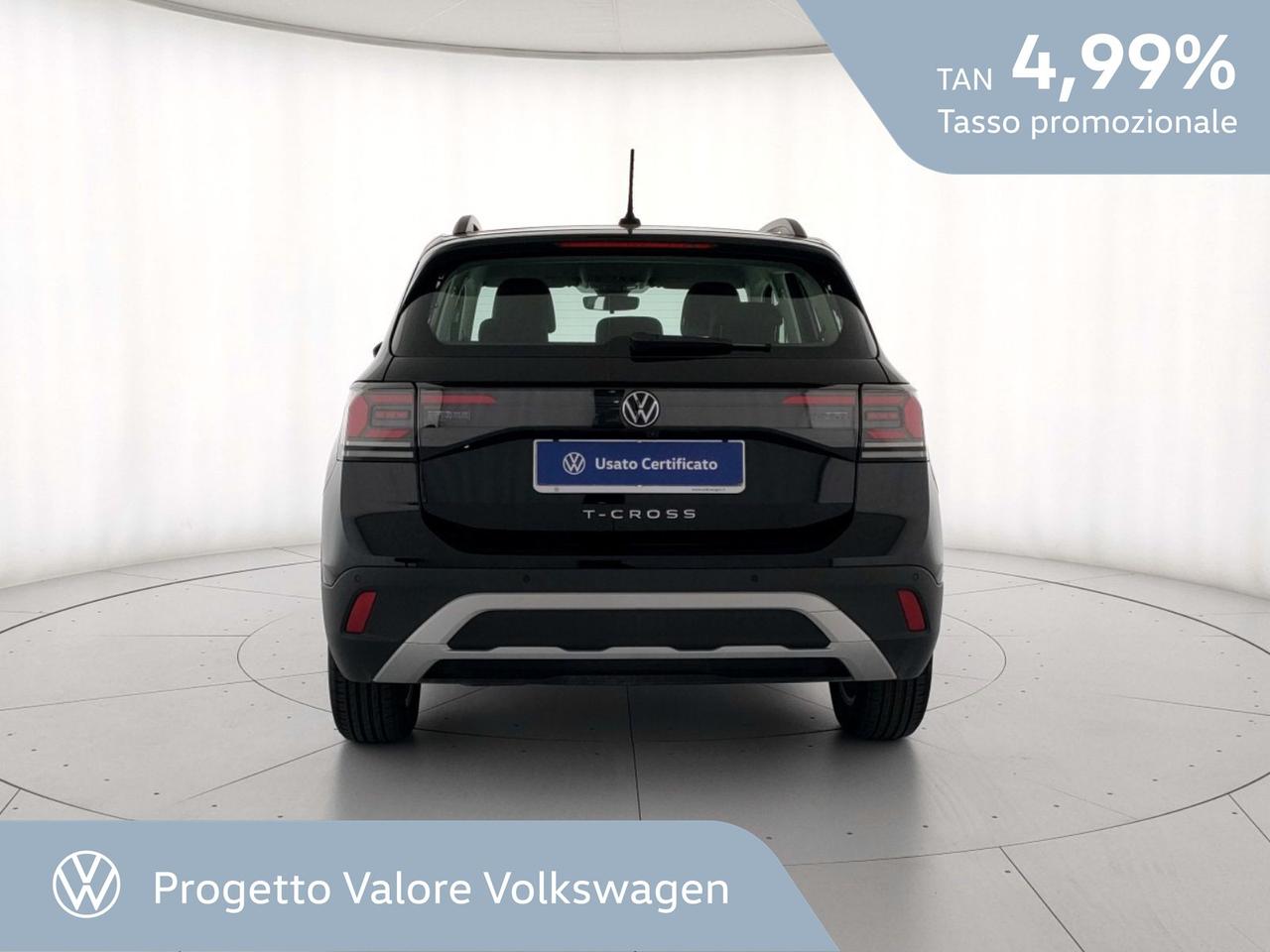 Volkswagen T-Cross 1.0 tsi life 95cv