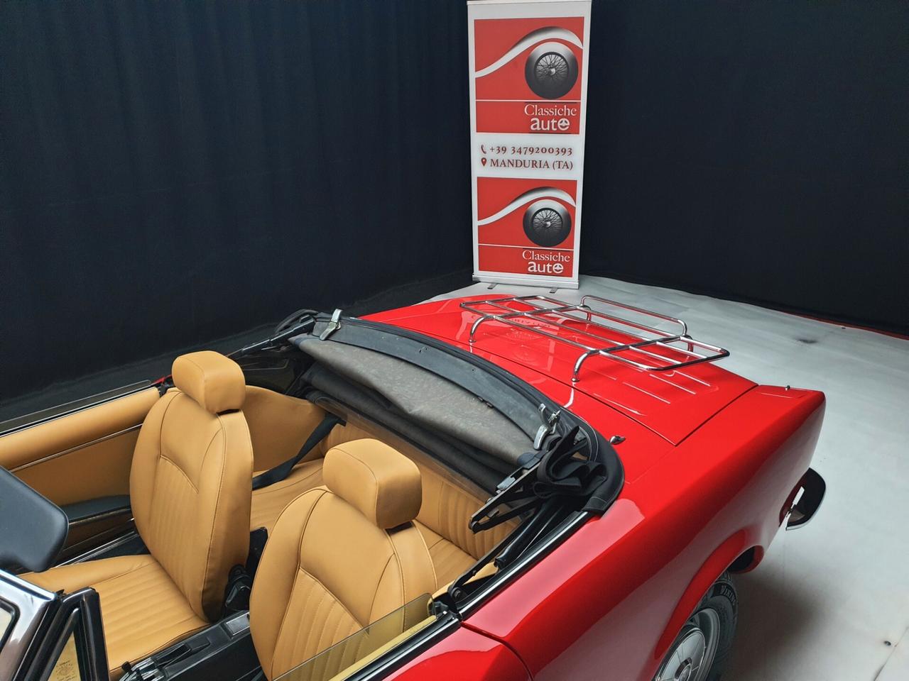 Fiat 124 Spider certif. ASI con C.R.S.