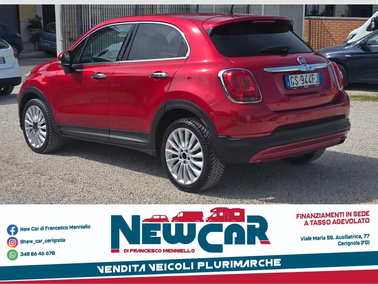Fiat 500X 1.6 MultiJet 120 CV Lounge