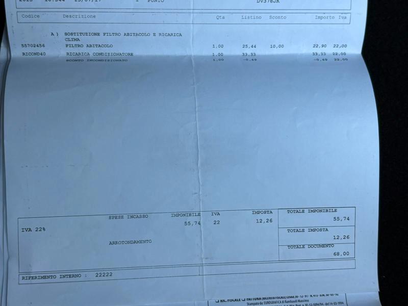 Fiat Grande Punto 5 Porte 1.4 BENZ 77 CV Dynamic Gpl ADATTA NEOPATENTATI