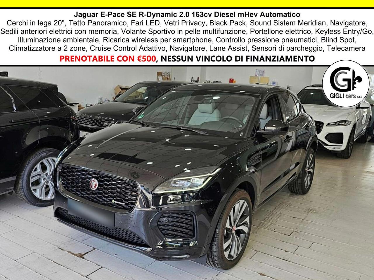 Jaguar E-Pace R-Dynamic SE Navi Camera Tetto C.20" LED BlackPack