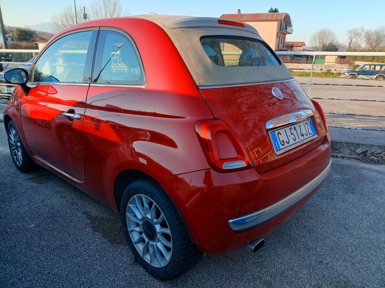Fiat 500 C 1.2 lounge cabrio ( impianto GPL) per neopatentati