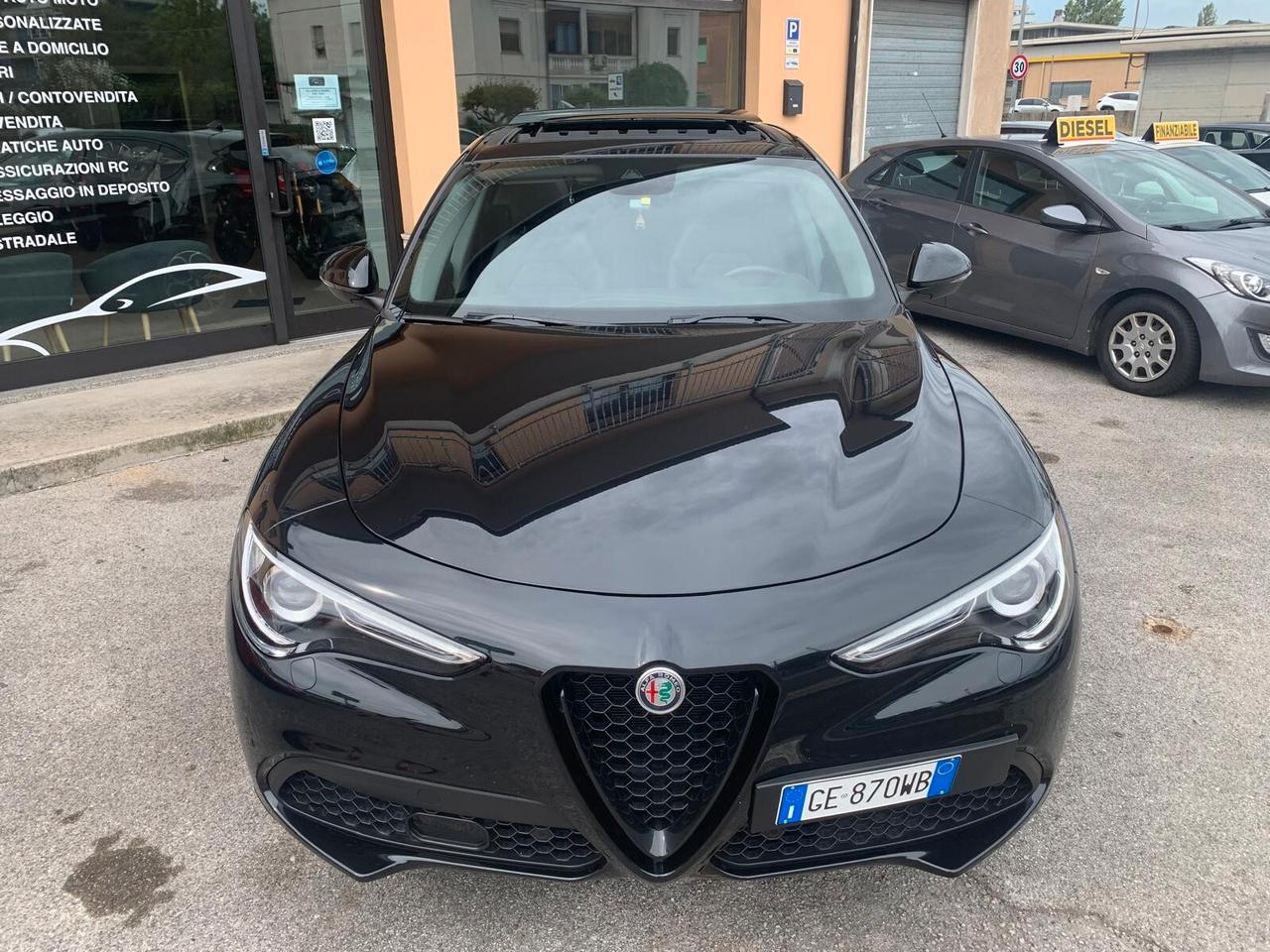 A.R. Stelvio 2.2 Td 210 Q4 Veloce Cerchi 20 Tetto Unicop.