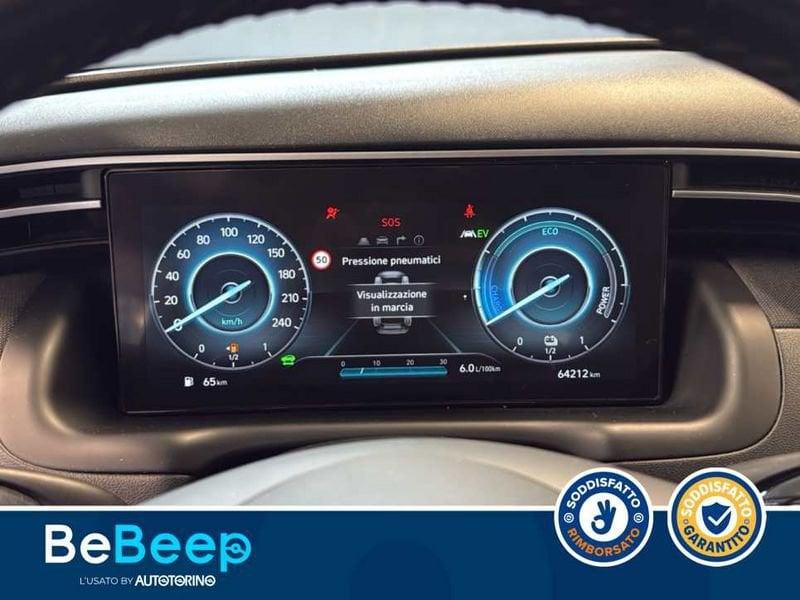 Hyundai Tucson 1.6 HEV NLINE 2WD AUTO