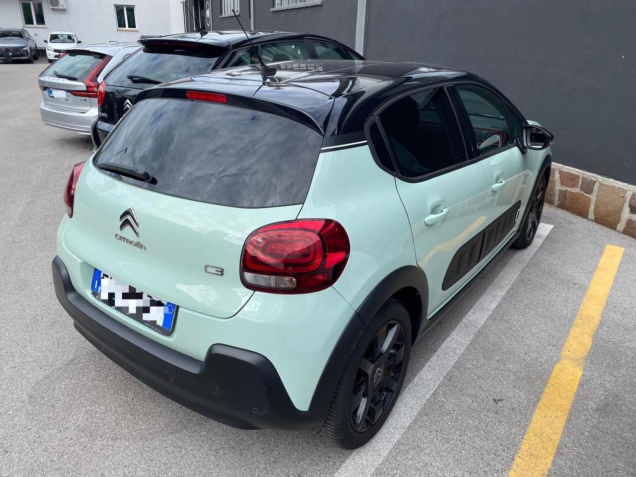 Citroen C3 Blue 1.6 HDi 100 S&S Shine