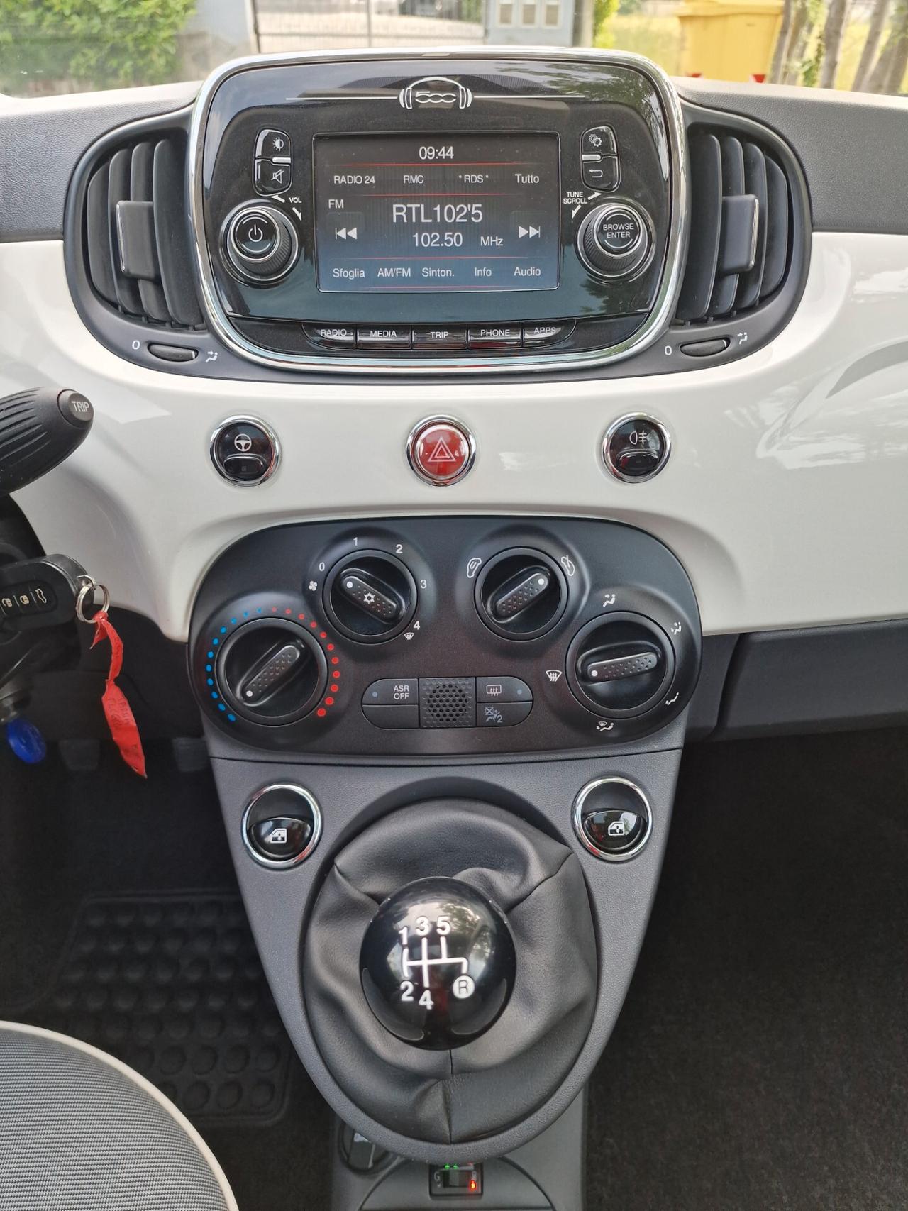 Fiat 500 1.2 EasyPower 69cv GPL Lounge - neopatentati