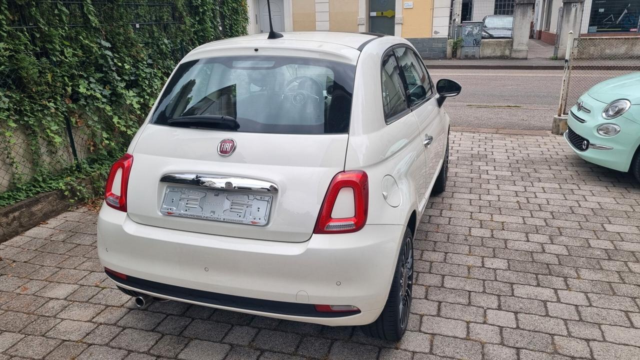 Fiat 500 1.2 Lounge 69cv anno2019 km49000 neopat