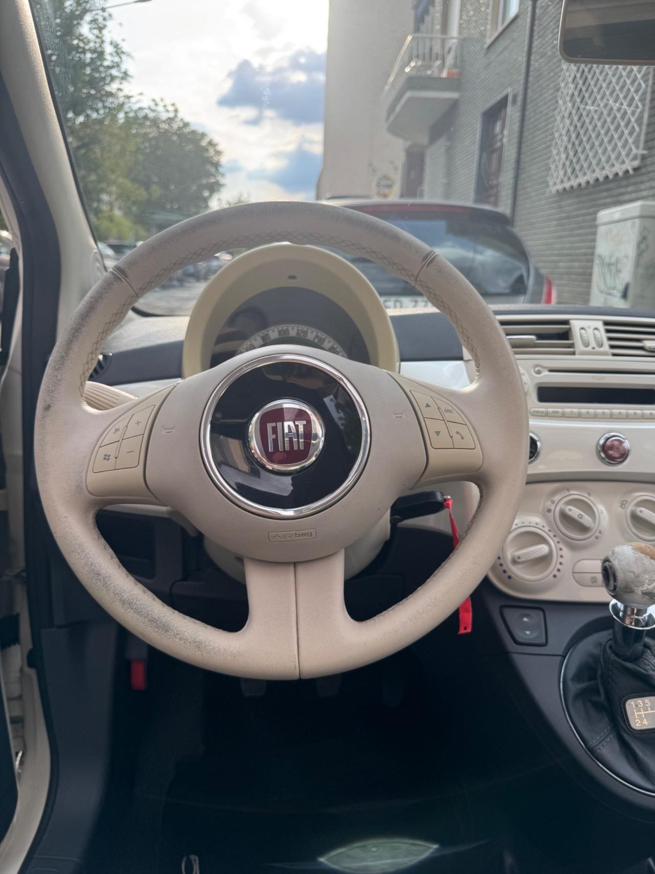 Fiat 500 Bianco Perla Tetto Apribile Full optional