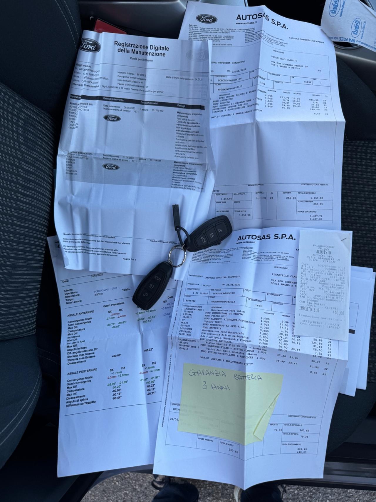 Ford Grand C-Max 1.6 TDCi 115CV Titanium 7 posti