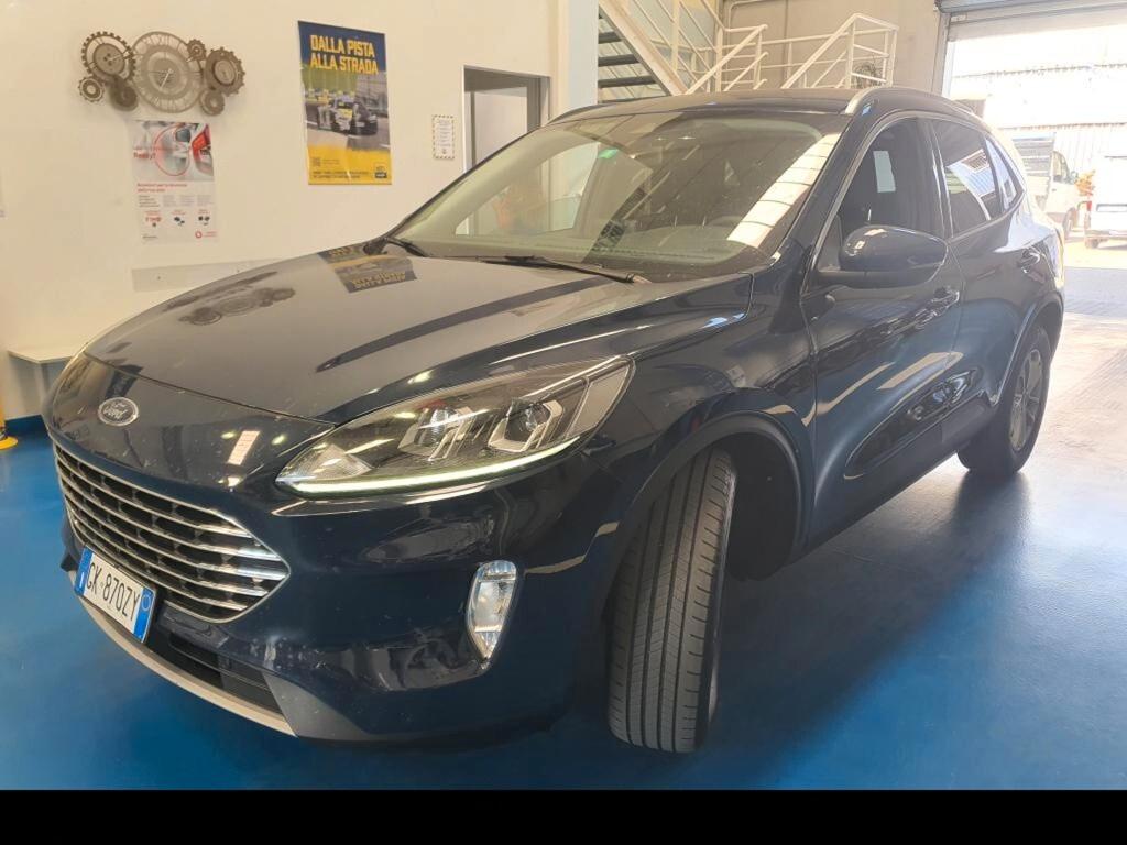 FORD KUGA 1.5 ECOBLUE 120CV POWERSHIFT 2WD TITANIUM BUSINESS ( FARI LED - COCKPIT - CRUISE - NAVI - MIRROR - PDC - TELECAMERA POST. )