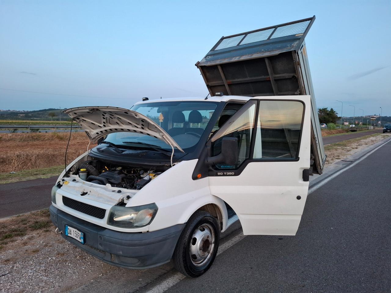 Ford Transit 90t350 ribaltabile trilaterale