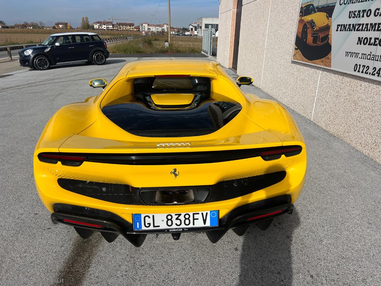 FERRARI 296 GTB CARBONIO SOLLEVATORE IVA ESPOSTA