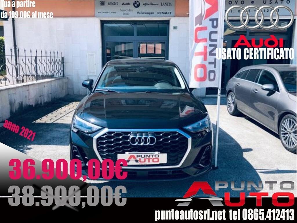 Audi Q3 SPORTBACK 35 TDI S tronic Bus 38mila km