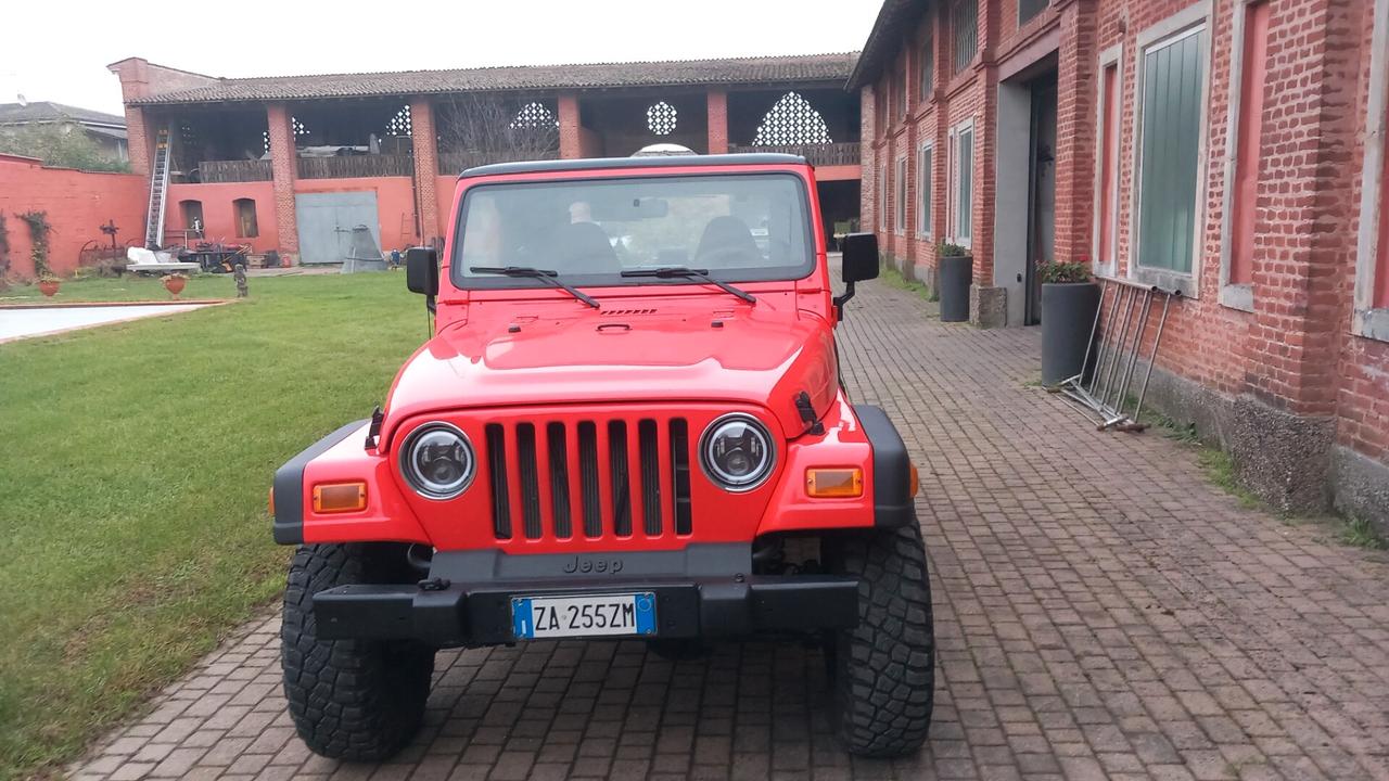 Jeep Wrangler Tj 4.0 asi omologata