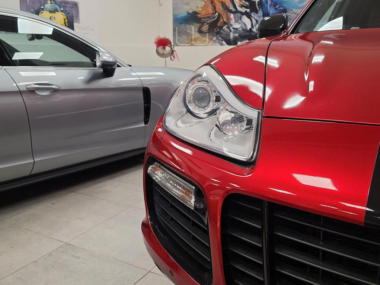 Porsche Cayenne 4.8 Turbo SERVICE BOOK E FATTURE PORSCHE UFFICIALI _ GARANZIA 12 MESI _ SEDILI RISCALDATI ANT\POST _ TETTUCCIO _ AUTORADIO AVANZATA _ INTERNI ALCANTARA _