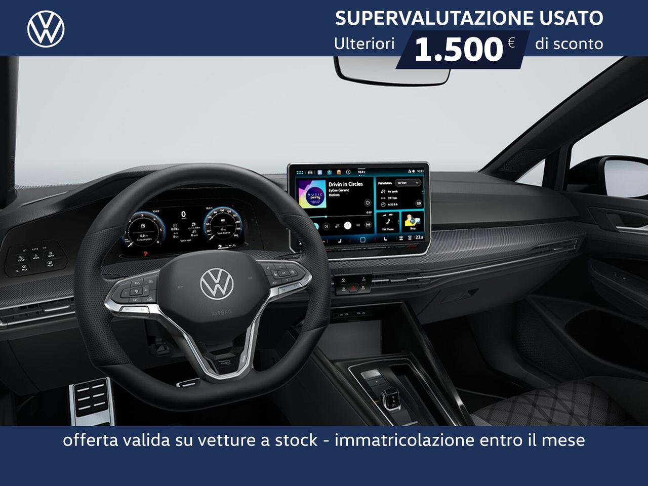 Volkswagen Golf 2.0 tdi r-line plus 150cv dsg