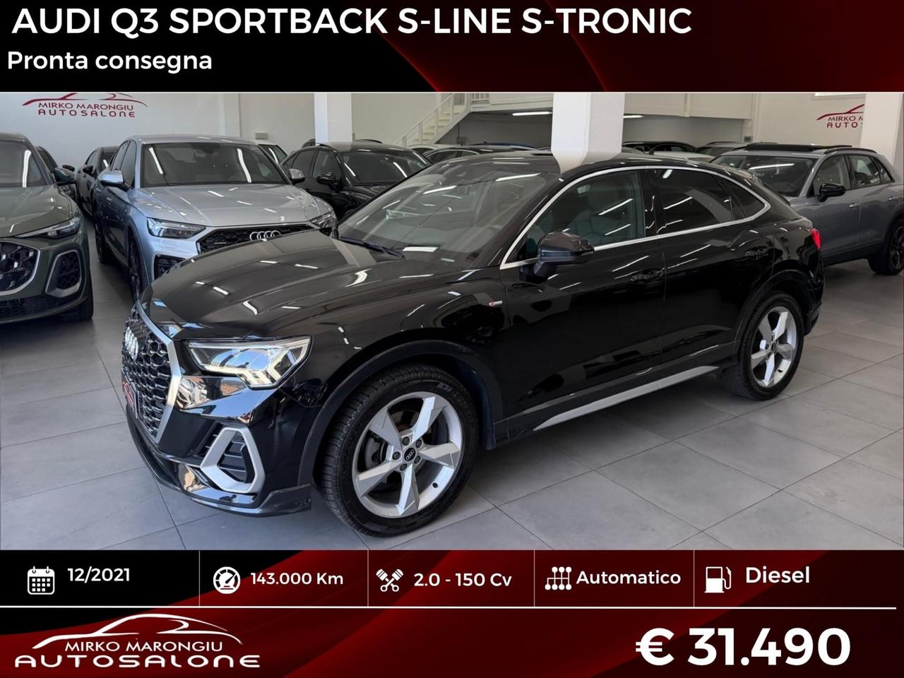 Audi Q3 SPB 35 TDI S tronic line FINANZIABILE