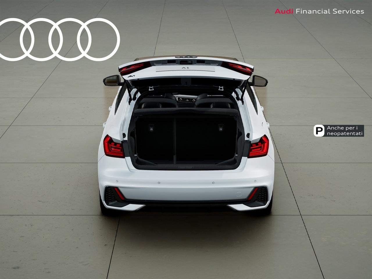 Audi A1 sportback 35 1.5 tfsi identity black s-tronic