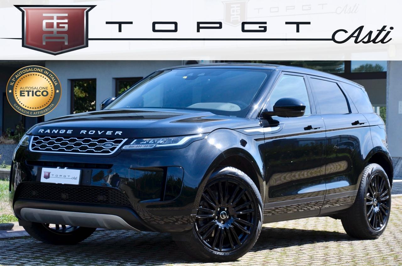 LAND ROVER RANGE ROVER EVOQUE 2.0d i4 MHEV S AWD 180cv AUTO, UNICOPROP, SERVICE UFF LAND ROVER, EURO 6D, HI-FI MERIDIAN, GANCIO TRAINO, NAVI, RETROCAMERA, PERMUTE