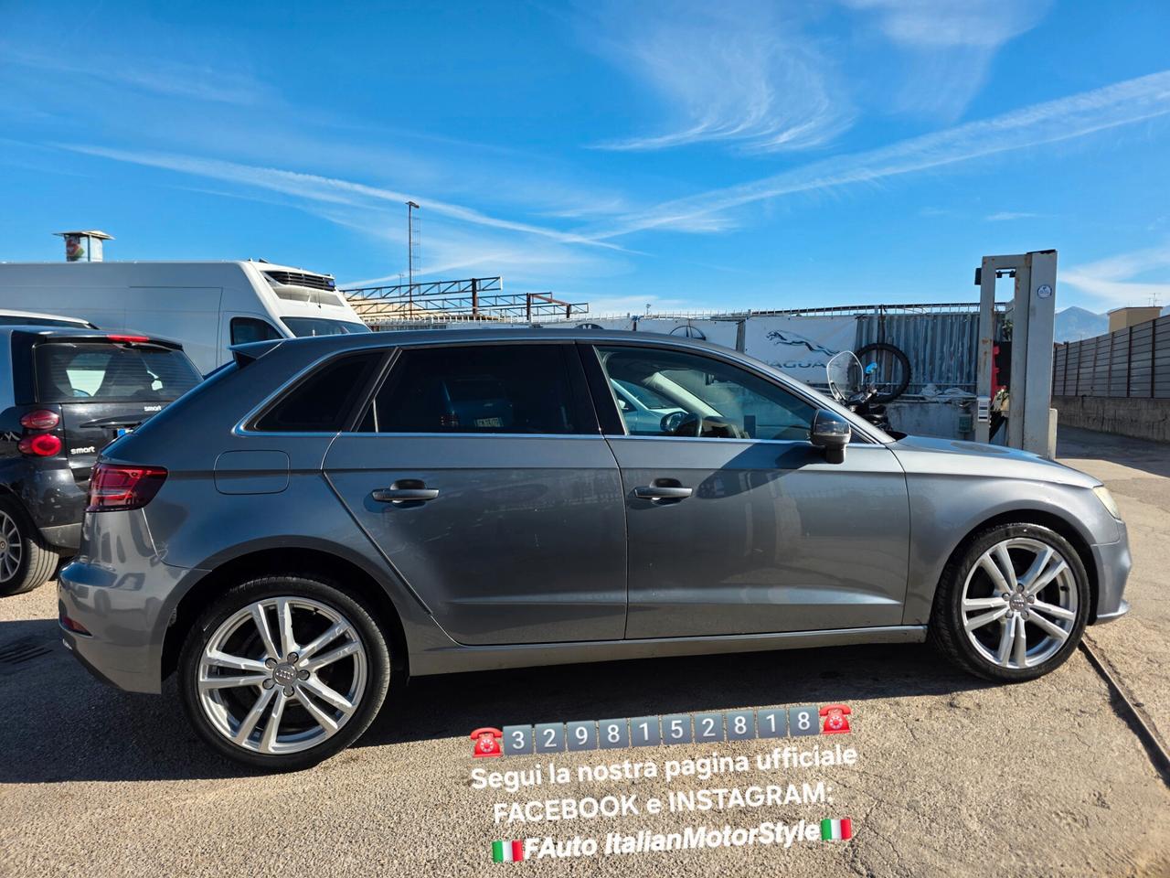 Audi A3 SPB 1.6 TDI 116 CV S tronic Design