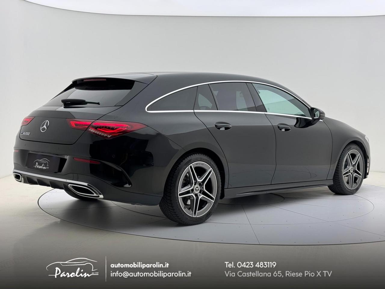 Mercedes CLA 200 Shooting Brake Premium auto AMG-CarPlay-Telecamera