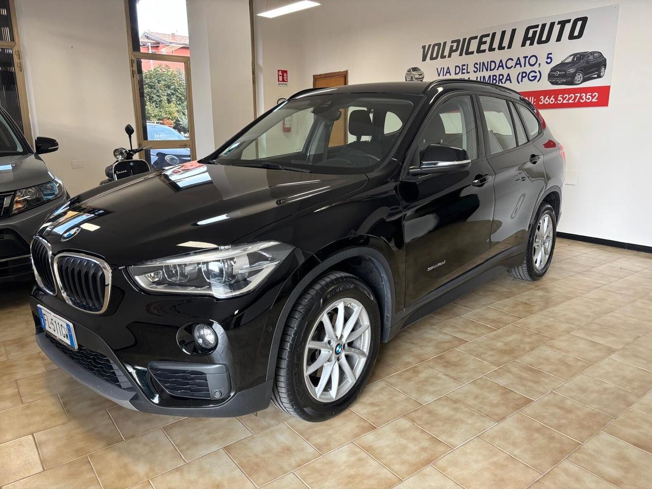 BMW X1 ANNO 2017 DS 1.6 ADATTA NEOPATENTATI KM 144 MILA