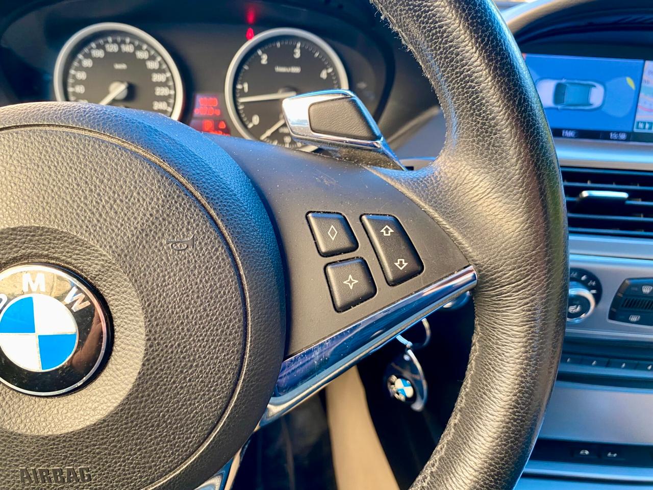 BMW Serie 635d Cabrio auto 286cv TAGLIANDI CERTIFICATI BMW