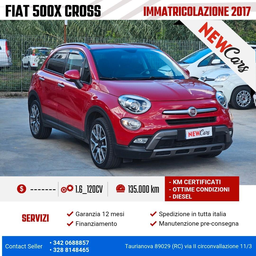 Fiat 500X 1.6 MultiJet 120 CV Cross