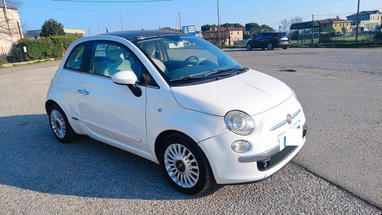 Fiat 500 1.2 bz NEOPATENTATI TETTO APRIBILE - 2008