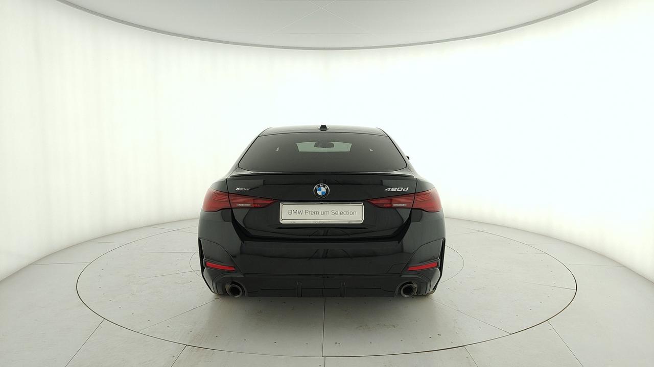 BMW Serie 4 G26 LCI 2024 Gran Coupe - 420d Gran Coupe mhev 48V xdrive MSport Pro auto