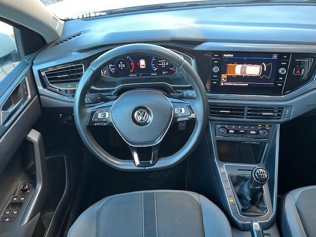 Volkswagen Polo 5p 1.6 tdi 95cv, R-line, 18", Led, Carplay, DeFAP, Neopatentati
