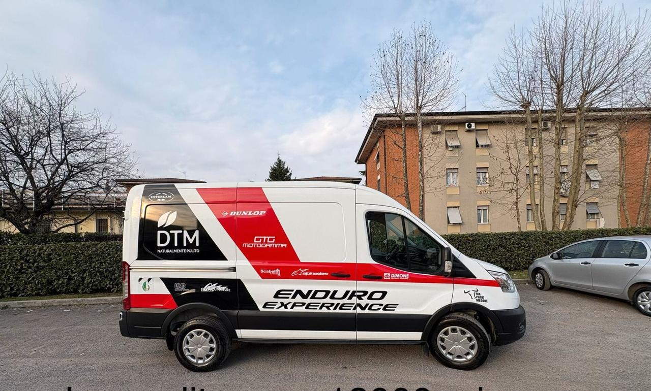 FORD TRANSIT 2,0 TDCI-EOBLUE HYBRID 2020- EURO 6D- GANCIO TRAINO